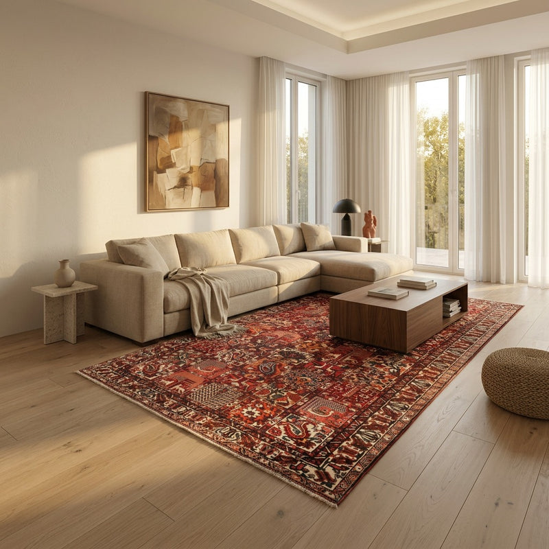 Bakhtiari Rug 306x201cm - Persian Rugs
