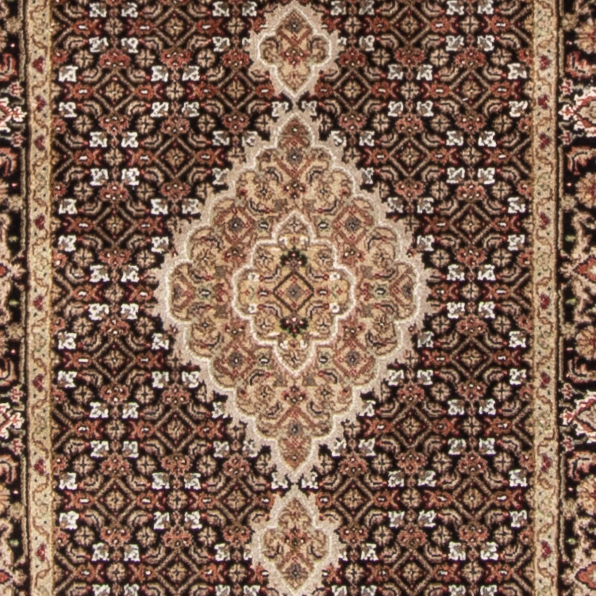 Runner Oriental Rug - Tabriz - 372 x 81 cm - black