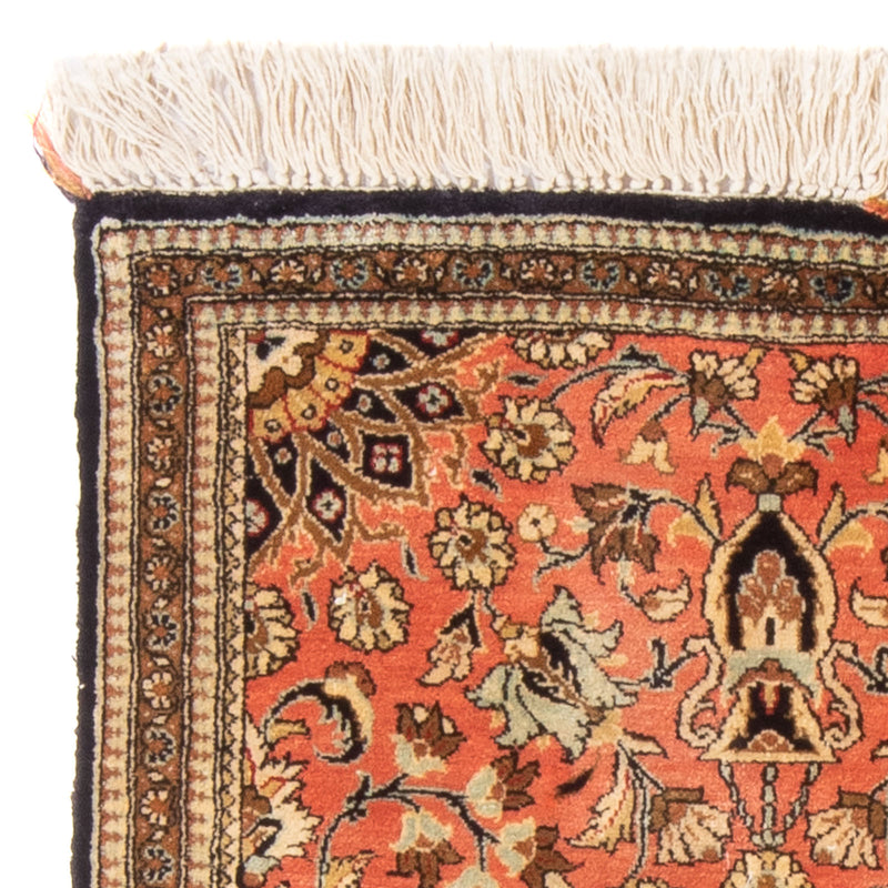 Silk Rug - Ghom Silk - Premium - 80 x 60 cm - red