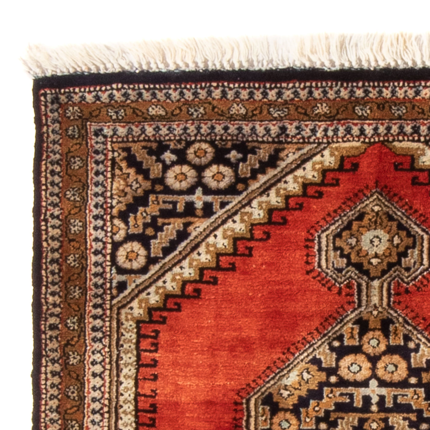 Qom Silk Rug 77x56cm - Persian Rugs