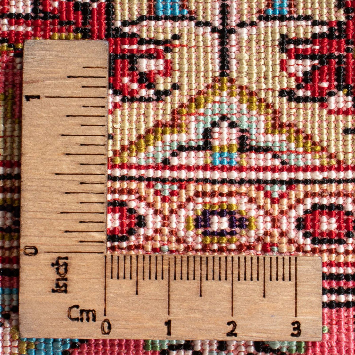 Silk Rug - Ghom Silk - Premium - 71 x 58 cm - multicolored