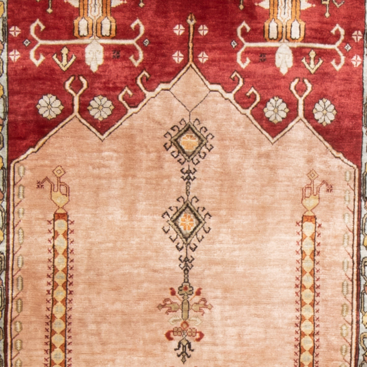 Oriental Rug - Hereke - 119 x 72 cm - multicolored
