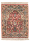 Chinese Silk Rug 64x86cm - Oriental Rug - Rectangle / Red / 64 x 86 cm Rectangle