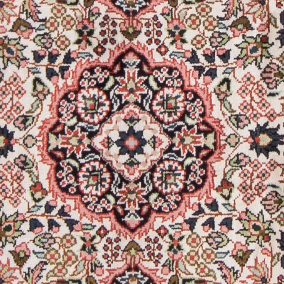 Silk Rug - Chinese Silk - 91 x 63 cm - beige