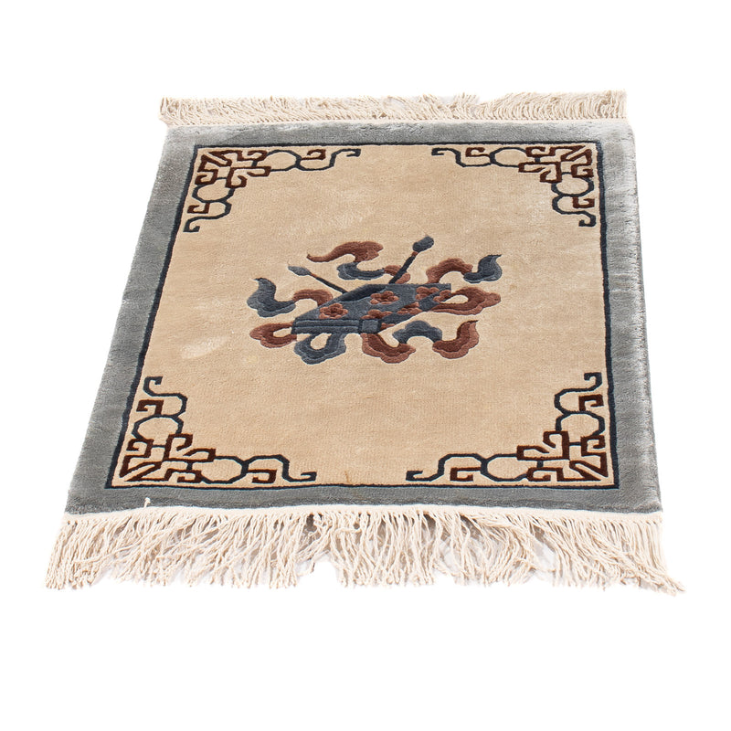 Chinese Rug - 62 x 46 cm - beige