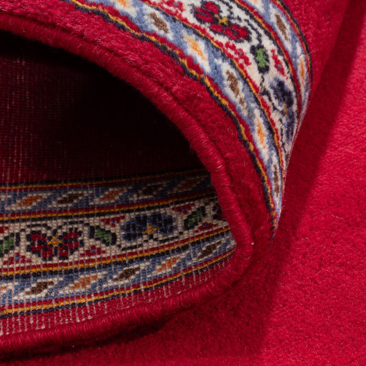 Runner Perser Rug - Keshan - 275 x 103 cm - red