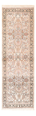 Runner Silk Rug - Kashmir Silk - 280 x 96 cm - rose