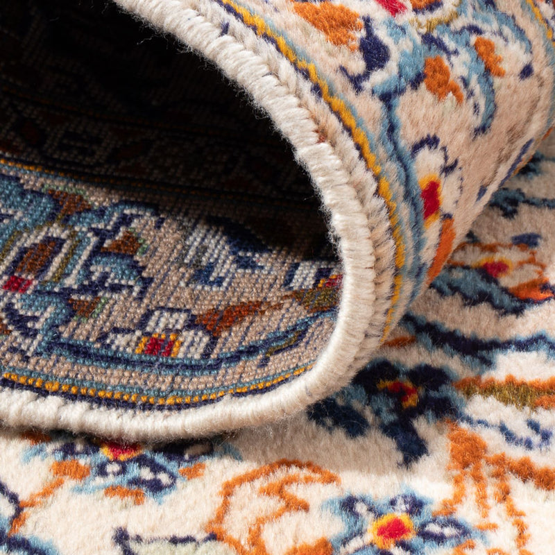 Runner Perser Rug - Keshan - 310 x 85 cm - dark beige