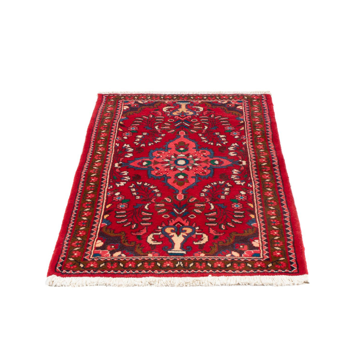 Perser Rug - Nomadic - 124 x 71 cm - red