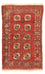 Turkaman Rug - 121 x 83 cm - dark red