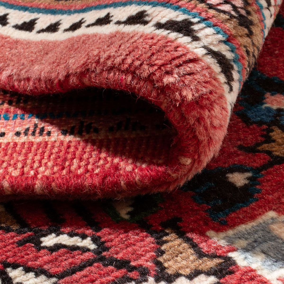 Perser Rug - Nomadic - 129 x 76 cm - light red