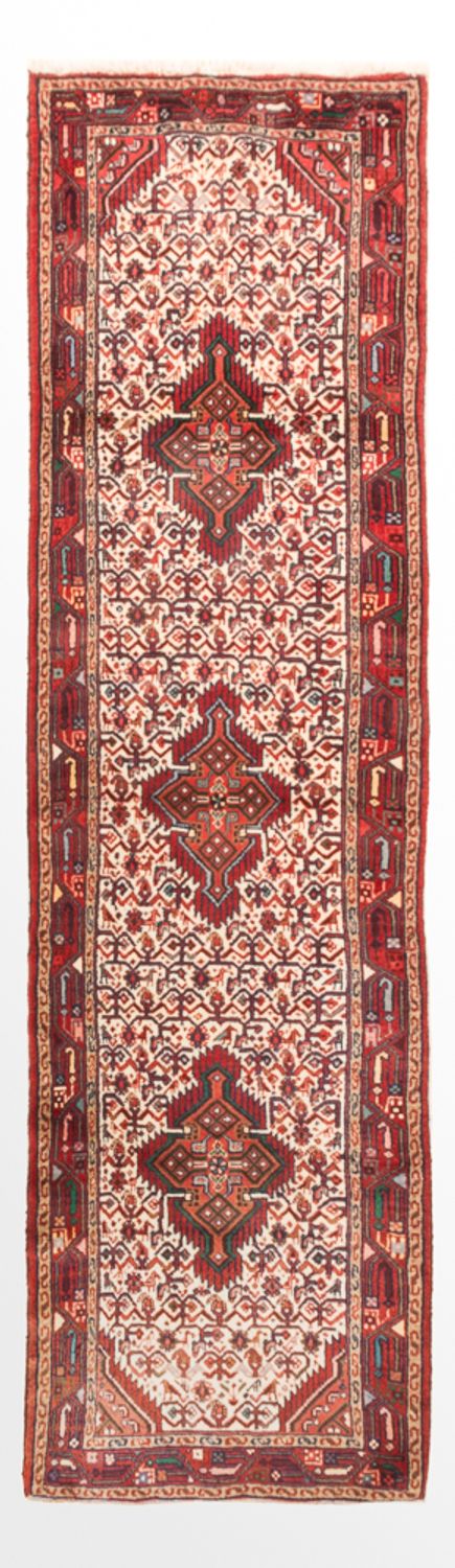Runner Oriental Rug - 277 x 81 cm - light red