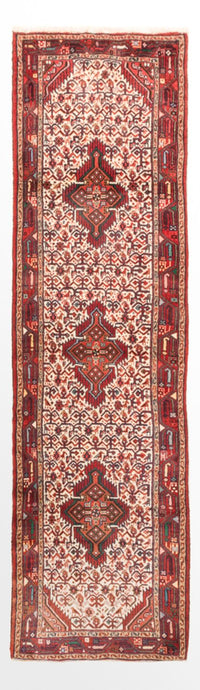 Runner Oriental Rug - 277 x 81 cm - light red
