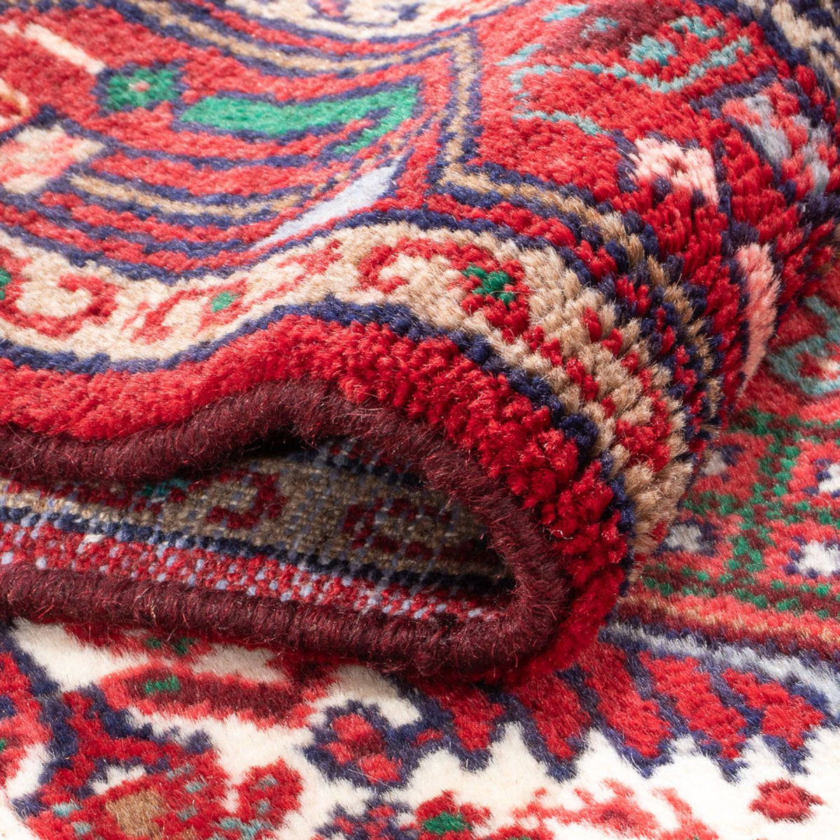 Runner Oriental Rug - 277 x 81 cm - light red