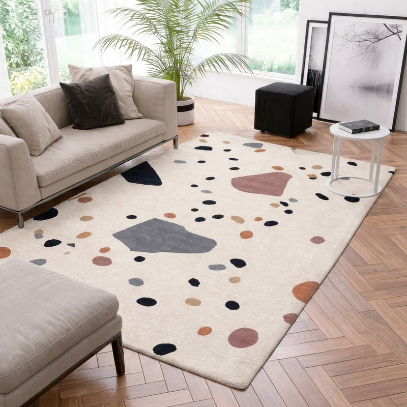 Wool Rug BrightMosaic - Wool Rug