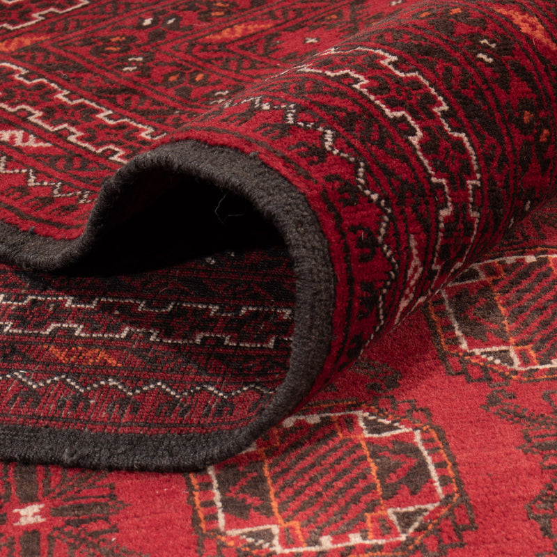 Afghan Rug - Bukhara - 276 x 200 cm - red