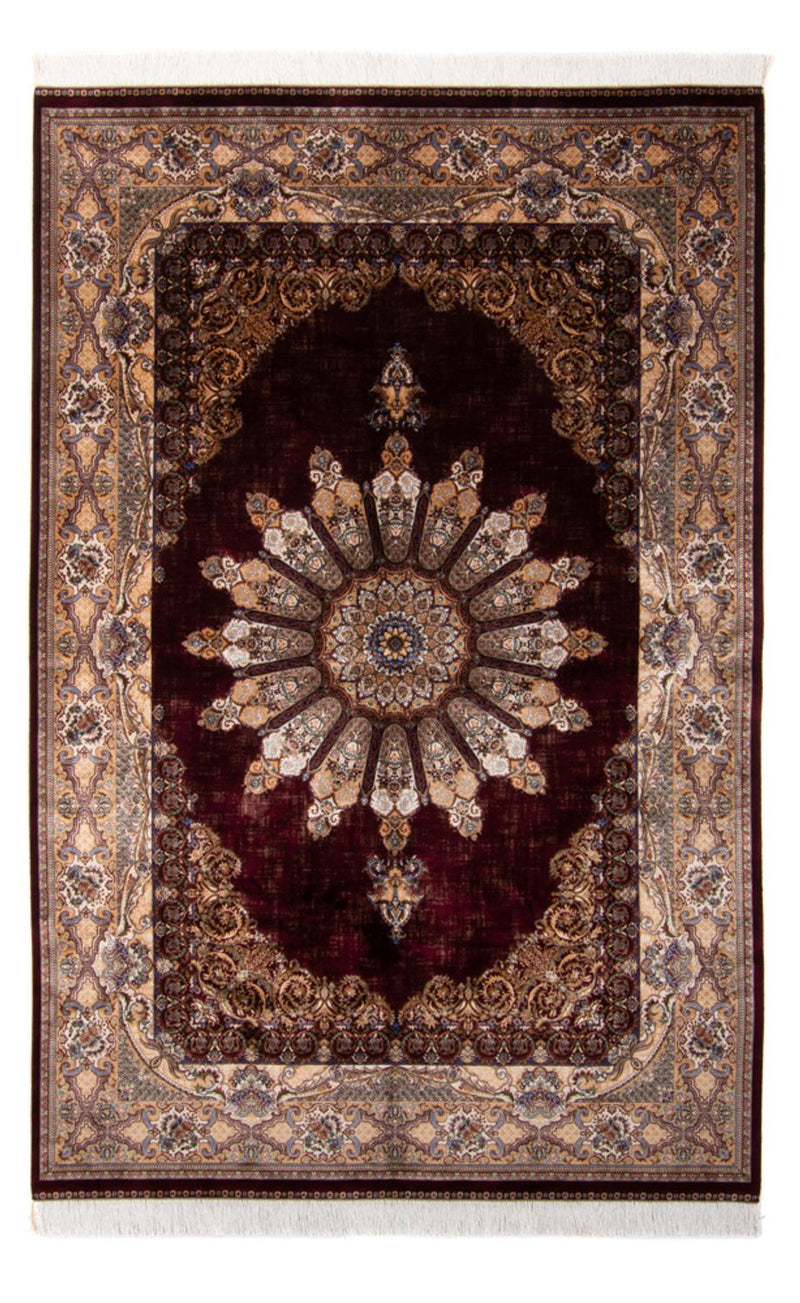 Perser Rug - Ghom - 230 x 150 cm - wine red