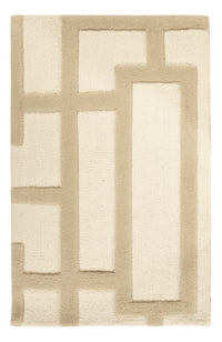 Wool Rug - 90 x 60 cm - beige