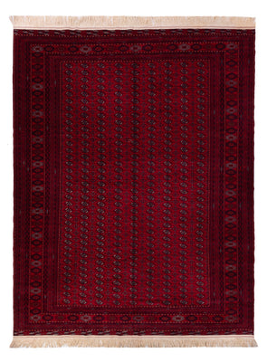Afghan Rug - Bukhara - 390 x 296 cm - dark red