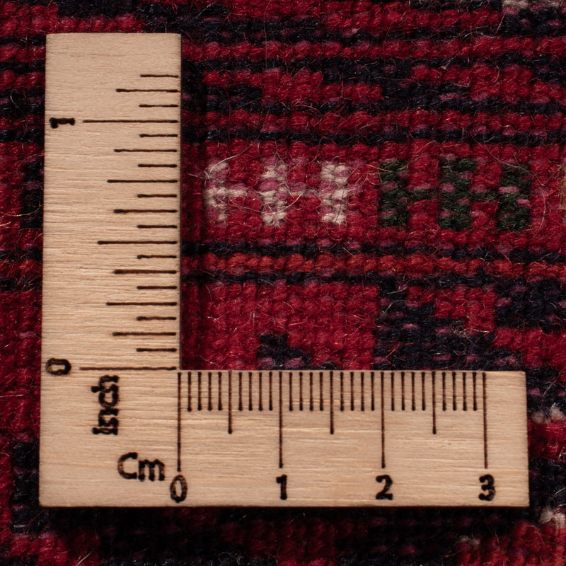 Afghan Rug - Bukhara - 390 x 296 cm - dark red