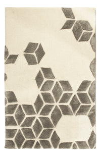 Wool Rug - 90 x 60 cm - beige