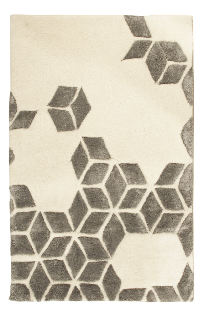 Wool Rug - 90 x 60 cm - beige