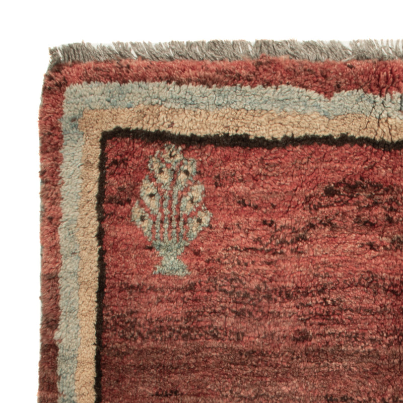 Gabbeh Rug - Perser square  - 100 x 93 cm - multicolored