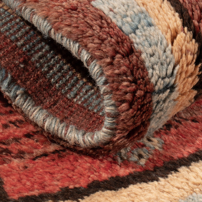Gabbeh Rug - Perser square  - 100 x 93 cm - multicolored