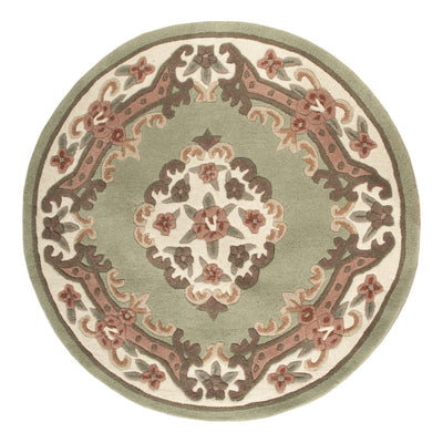 Chinese Rug round  - 120 x 120 cm - multicolored