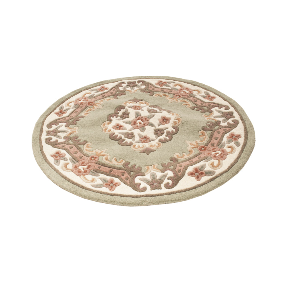 Chinese Rug round  - 120 x 120 cm - multicolored