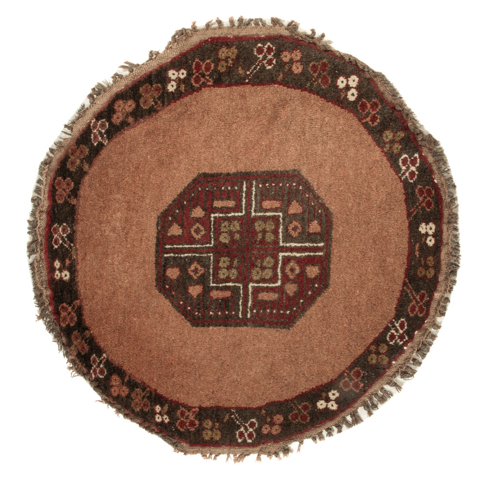 Oriental Rug round  - 67 x 67 cm - multicolored