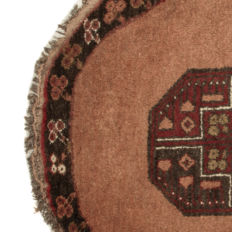 Oriental Rug round  - 67 x 67 cm - multicolored
