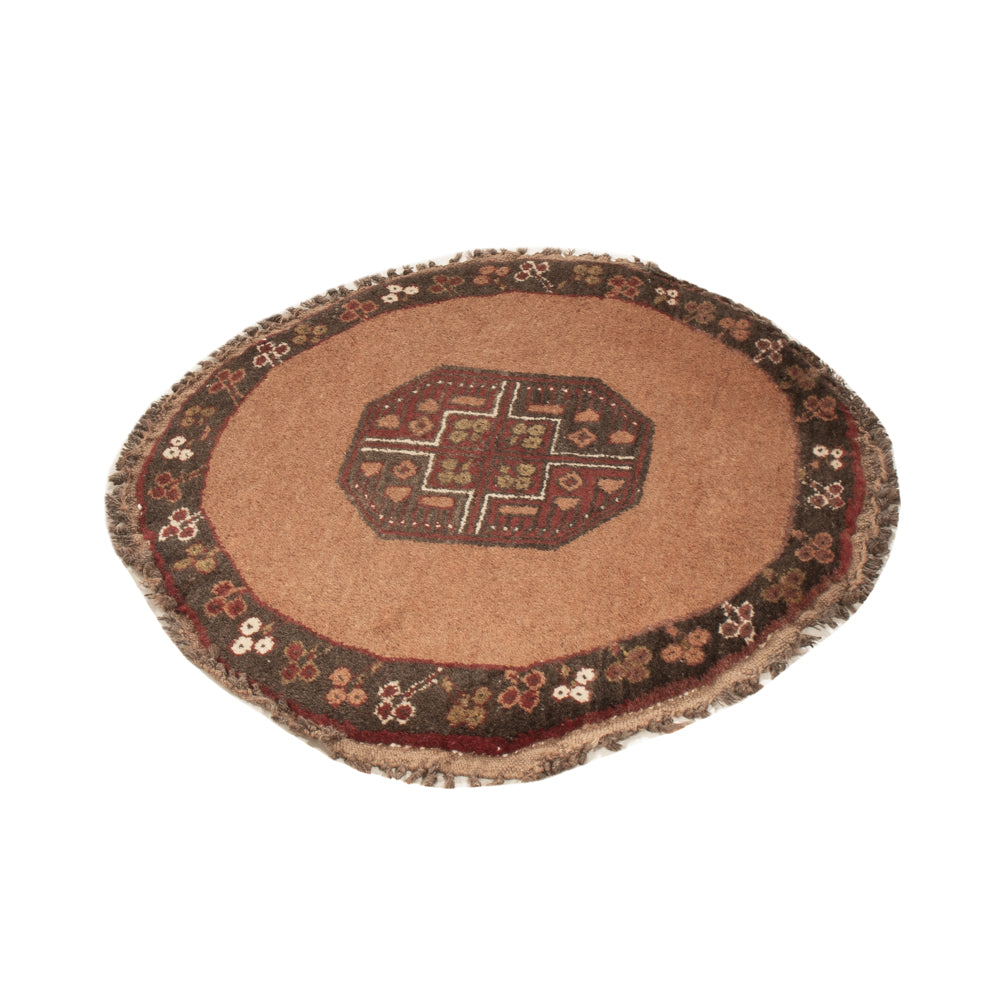 Oriental Rug round  - 67 x 67 cm - multicolored