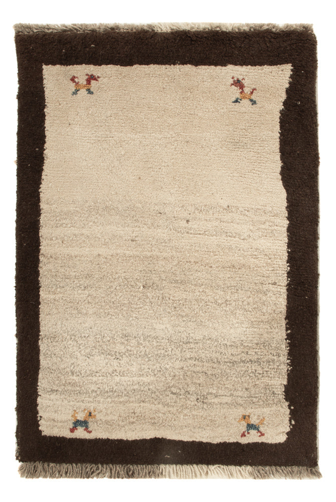 Gabbeh Rug - Perser - 85 x 57 cm - beige