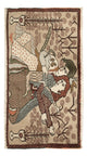 Bild-Teppich 92x50cm - Orientteppich