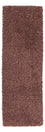 Runner High-Pile Rug - 207 x 67 cm - brown