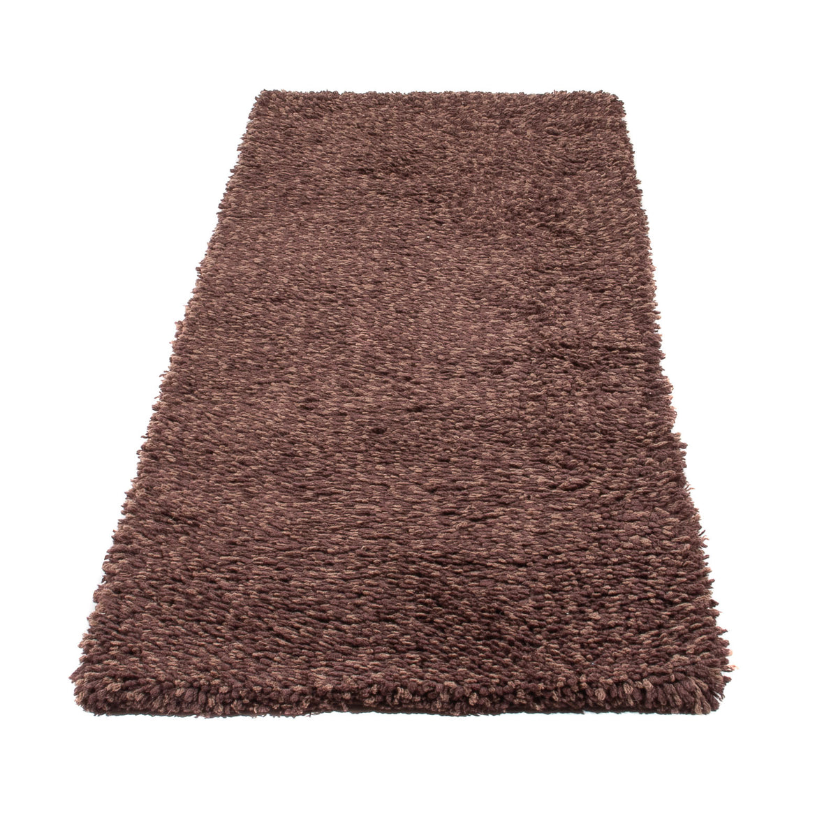 Runner High-Pile Rug - 207 x 67 cm - brown