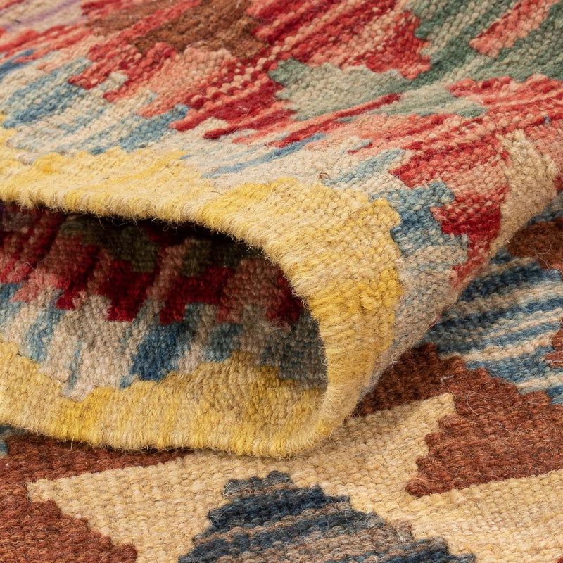 Runner Kelim Rug - Splash - 196 x 100 cm - multicolored