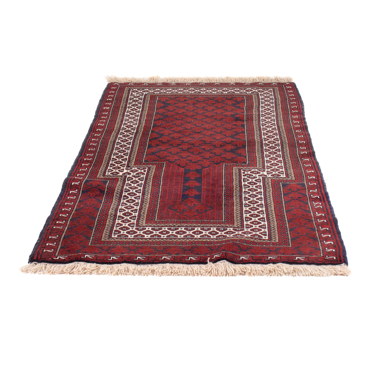 Belutsch Rug - Prayer Rug - 154 x 92 cm - red