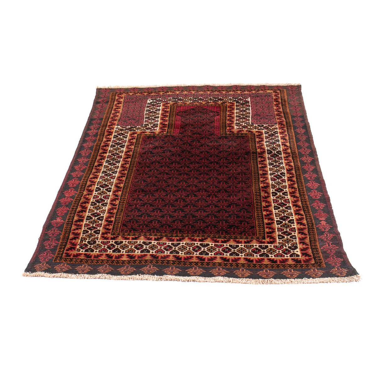 Belutsch Rug - Prayer Rug - 140 x 90 cm - dark blue