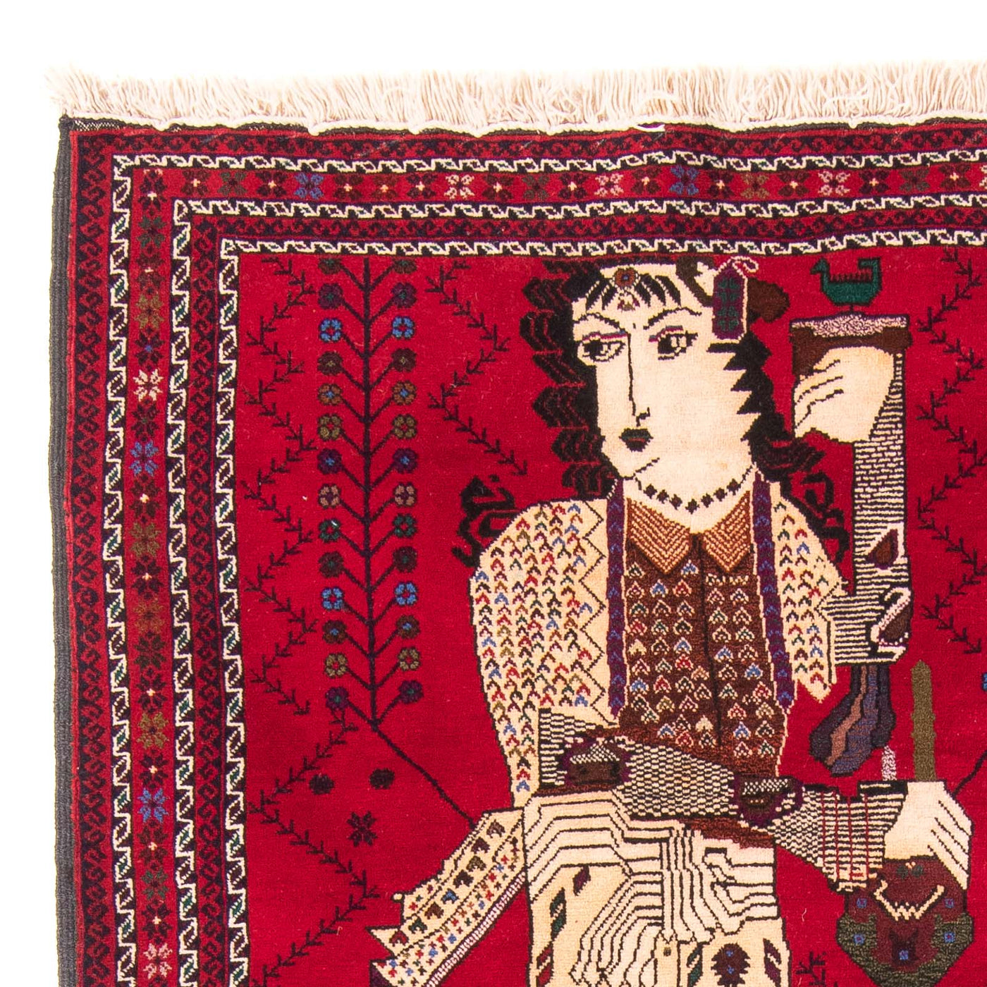 Belutsch Rug - 157 x 102 cm - red