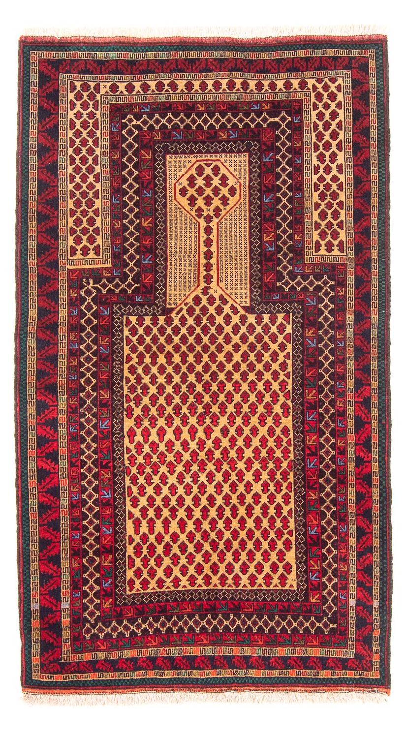 Belutsch Rug - Prayer Rug - 147 x 86 cm - beige