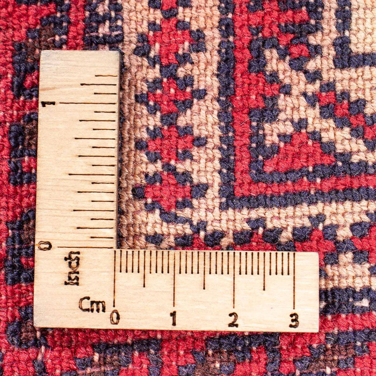 Belutsch Rug - Prayer Rug - 132 x 95 cm - beige