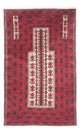 Belutsch Rug - Prayer Rug - 154 x 89 cm - beige