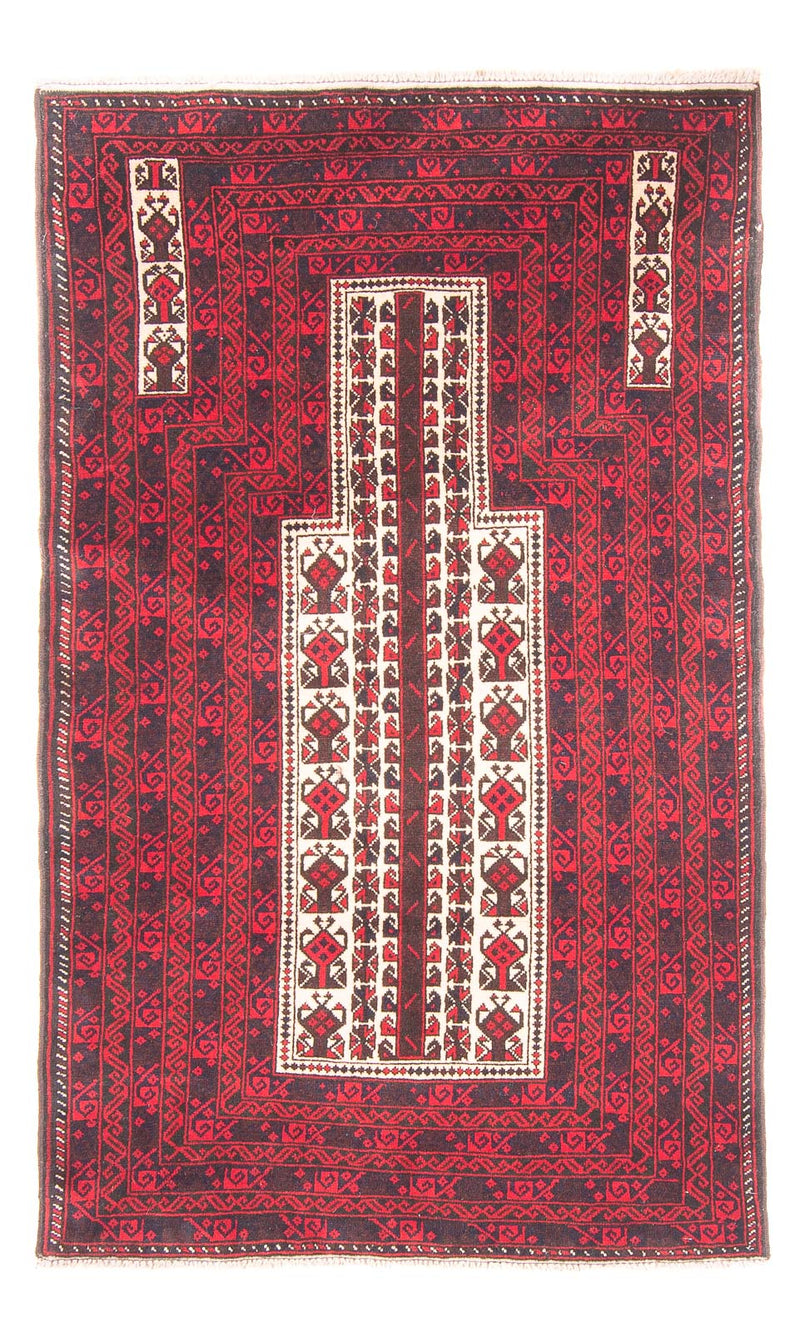 Belutsch Rug - Prayer Rug - 154 x 89 cm - beige