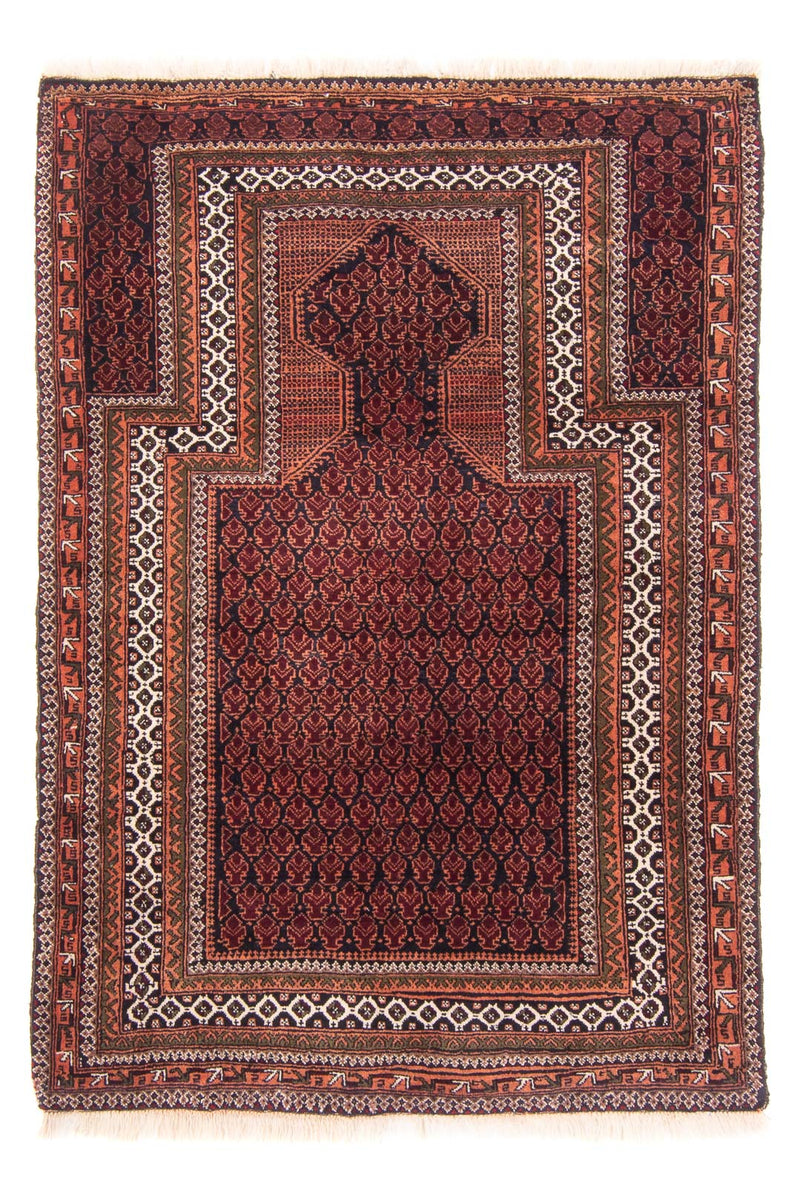Belutsch Rug - Prayer Rug - 148 x 90 cm - blue