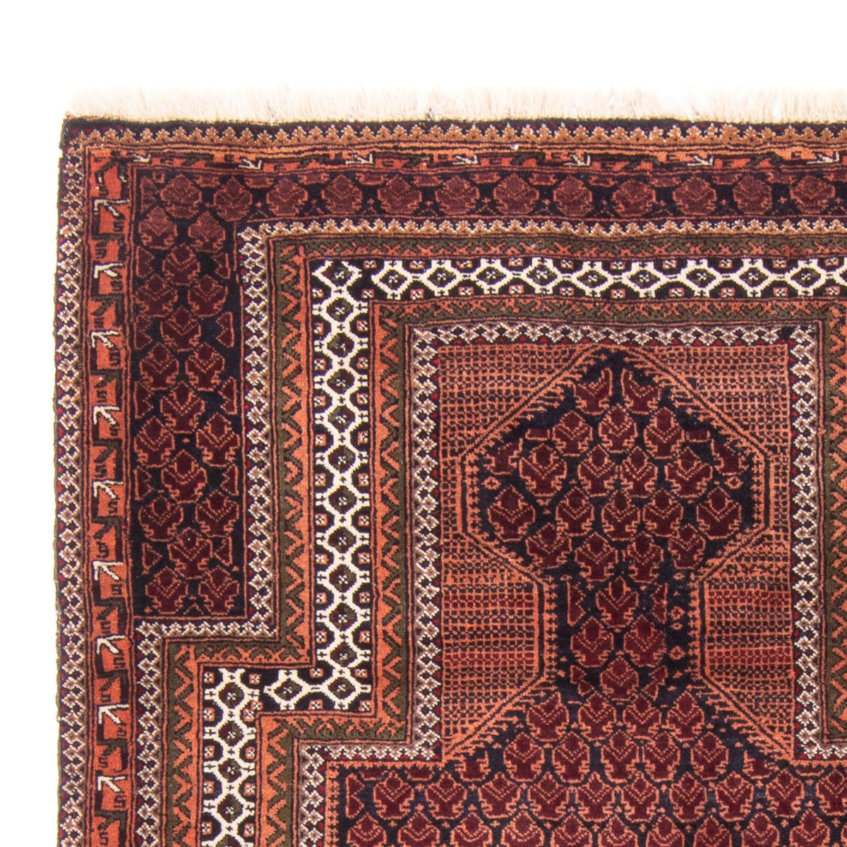 Belutsch Rug - Prayer Rug - 148 x 90 cm - blue