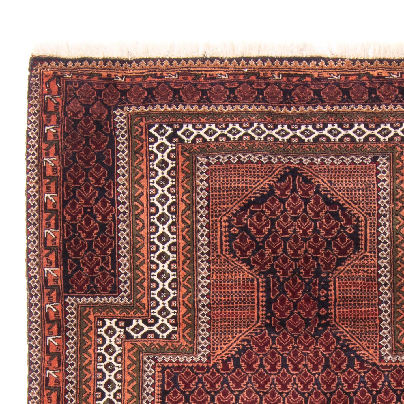 Belutsch Rug - Prayer Rug - 148 x 90 cm - blue