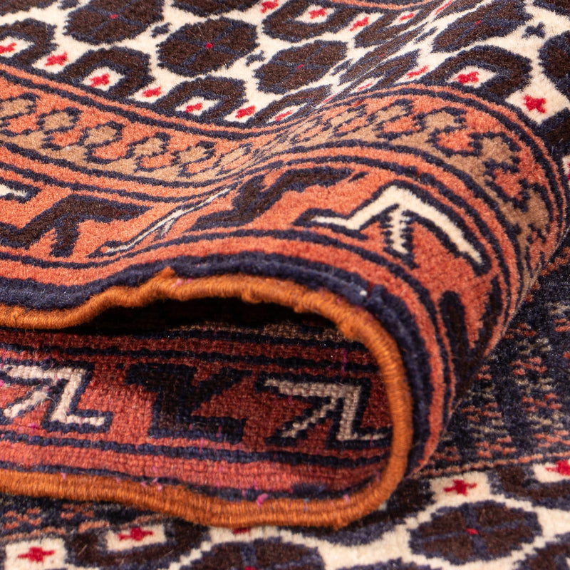 Belutsch Rug - Prayer Rug - 138 x 95 cm - rust