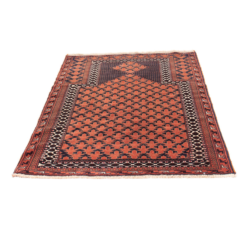 Belutsch Rug - Prayer Rug - 138 x 95 cm - rust